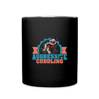 Lutte libre Arts martiaux Sport Lutte - Mug uni - noir - Devant