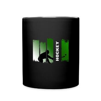 Hockey sur gazon gazon artificiel Legend Hockey Club - Mug uni - noir - Devant