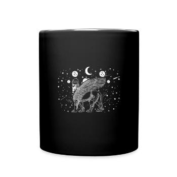 Lamassu Assyrien Antik Gottheit Babylon Sumer - Tasse einfarbig - Schwarz - Vorne