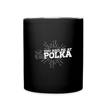 Klavierakkordeon Musiker Musikschule Musik - Tasse einfarbig - Schwarz - Vorne