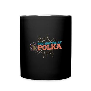 Klavierakkordeon Musiker Musikschule Musik - Tasse einfarbig - Schwarz - Vorne