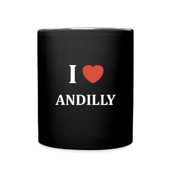 I LOVE Andilly - Mug uni - noir - Devant