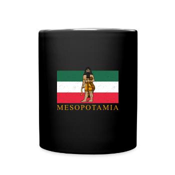 Mesopotamien Osten Iran Gilgamesch Sumer - Tasse einfarbig - Schwarz - Vorne