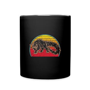 Polynesien Binturong Natur Tierwelt Asien - Tasse einfarbig - Schwarz - Vorne