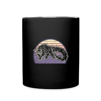 Polynesien Binturong Natur Tierwelt Asien - Tasse einfarbig - Schwarz - Vorne