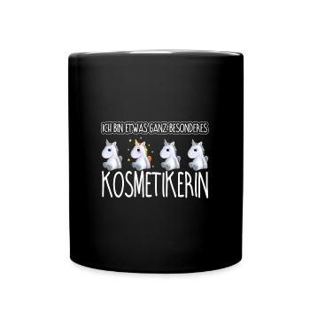 KOSMETIKERIN - Toll - Tasse einfarbig - Schwarz - Vorne