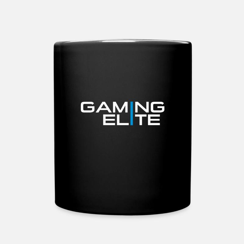 Gaming Elite - Tasse einfarbig - Schwarz