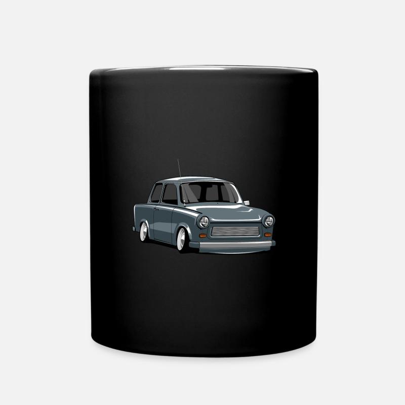 Low Pappe - Tasse einfarbig - Schwarz