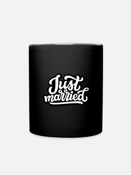 Marié / Mariage / Mariage - Mug uni - noir