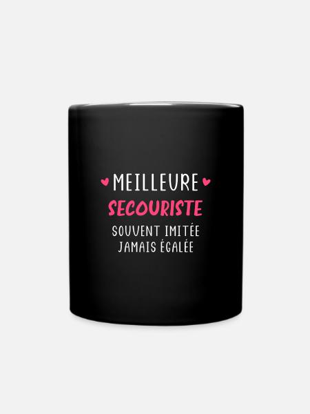 Meilleure secouriste souvent imitée jamais égalée - Mug uni - noir