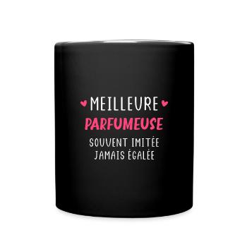 Meilleure Parfumeuse - Mug uni - noir - Devant