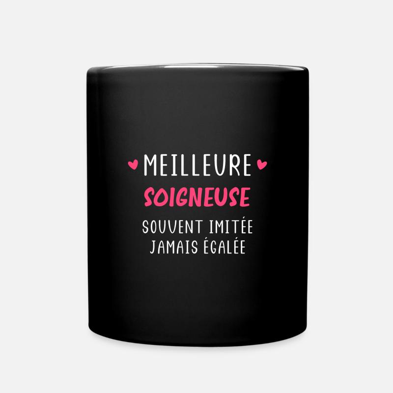 Meilleure Soigneuse - Mug uni - noir