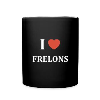 i love frelons - Mug uni - noir - Devant