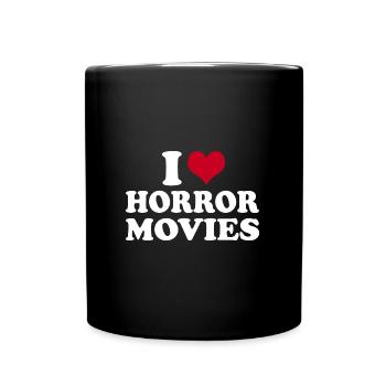 J’aime les films d’horreur Film d’horreur - Mug uni - noir - Devant
