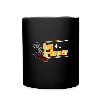 Hundepflege Schneiden Grooming Hunde Hundehalter - Tasse einfarbig - Schwarz - Vorne