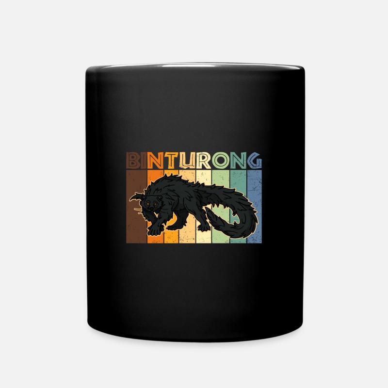 Binturong Palawan Philippinen Bärenkatze - Tasse einfarbig - Schwarz