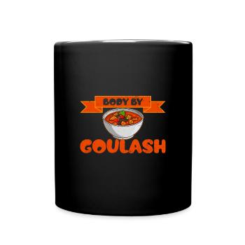 Kochbuch Suppe Ungarn Ungarische Gericht - Tasse einfarbig - Schwarz - Vorne