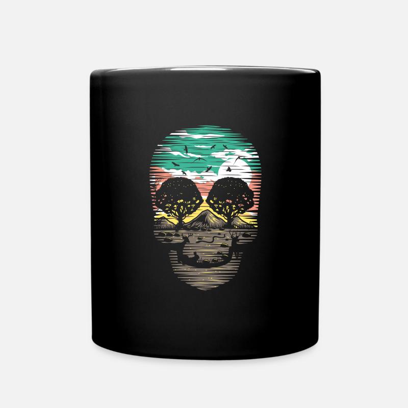 Crâne de la nature - Mug uni - noir