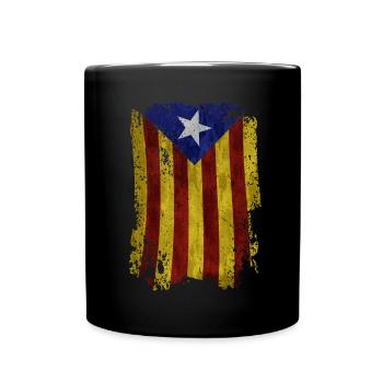 Catalonia Catalunya Cataluña - Full Colour Mug - black - Front