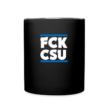 FCK CSU - Full Colour Mug - black - Front