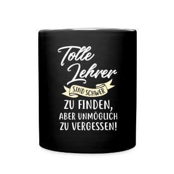 Il est difficile de trouver de bons professeurs - Mug uni - noir - Devant