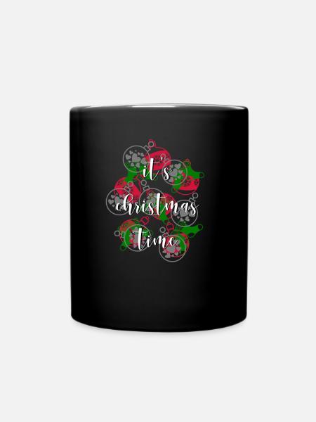 Christmas - Full Colour Mug - black