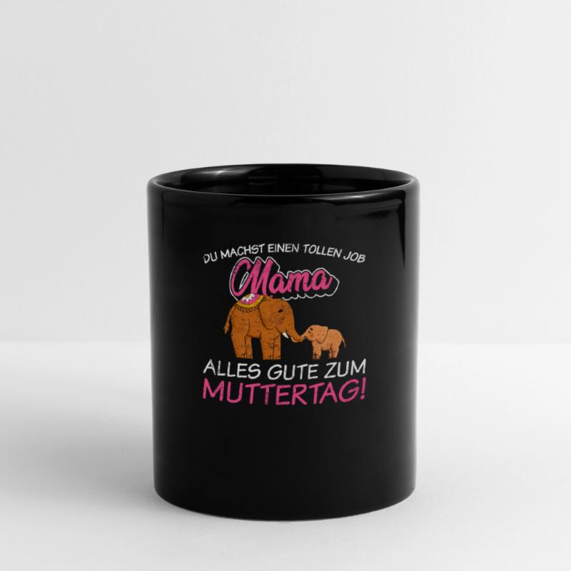 Mama Muttertag | Muttertagsgeschenk Tasse einfarbig