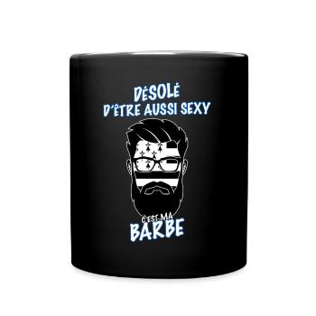 Breton Trop Sexy C'est le Mien - Mug uni - noir - Devant