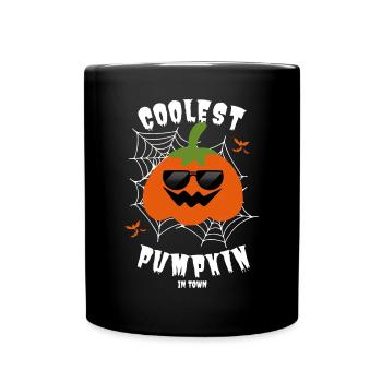 Citrouille la plus cool de tous les temps Halloween - Mug uni - noir - Devant