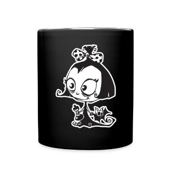 Baby-Vampir - Tasse einfarbig - Schwarz - Vorne