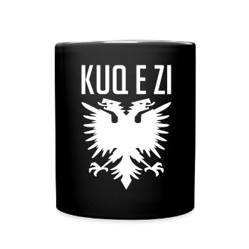 Albanien Adler albanisch Geschenk - Tasse einfarbig - Schwarz - Vorne
