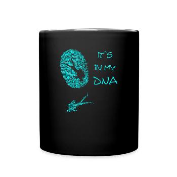 Diving Tauchen Diver Scuba - Tasse einfarbig - Schwarz - Vorne