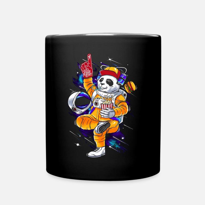 23F 0278 bk - Tasse einfarbig - Schwarz