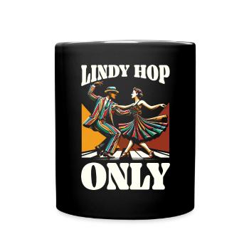 Danseur de Lindy Hop Danse Swing Danse - Mug uni - noir - Devant