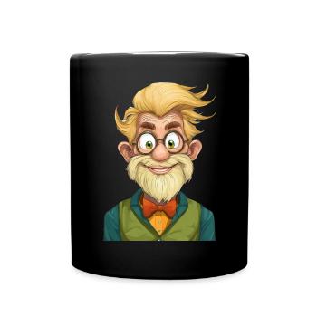 mad professor - Full Colour Mug - black - Front