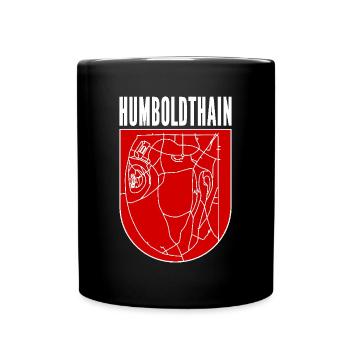 Humboldthain Routes Carte d’art Berlin-Mariage - Mug uni - noir - Devant