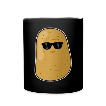 Cool potato - Full Colour Mug - black - Front