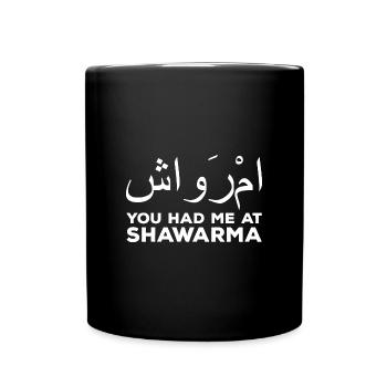 Shawarma - Full Colour Mug - black - Front