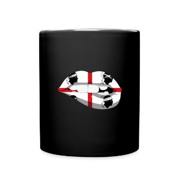 Sardinien Flagge Sardische Fahne Sardegna Fahne - Tasse einfarbig - Schwarz - Vorne