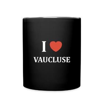 i love Vaucluse - Mug uni - noir - Devant