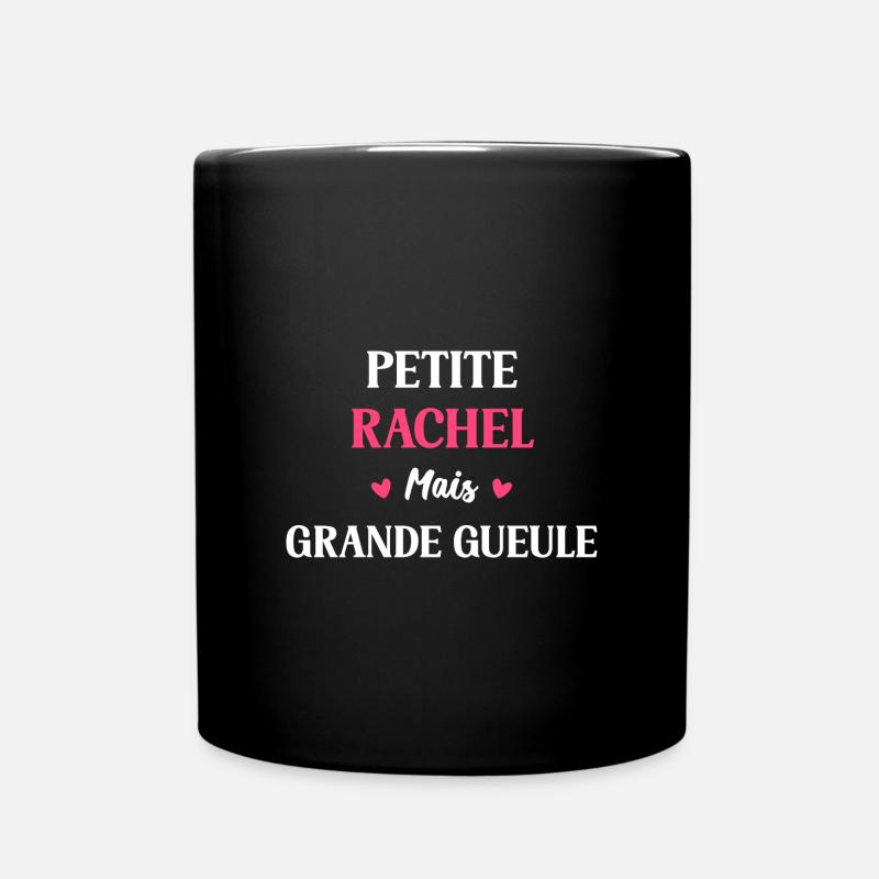 Petite Rachel mais grande gueule - Mug uni - noir