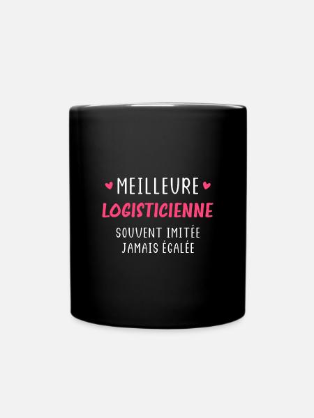 Meilleure Logisticienne - Mug uni - noir