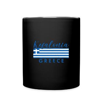 Mykonos Athen Korfu Urlaub Griechenland - Tasse einfarbig - Schwarz - Vorne