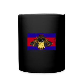 Rahu Hindu Tempel Khmer Religion Traditionell - Tasse einfarbig - Schwarz - Vorne