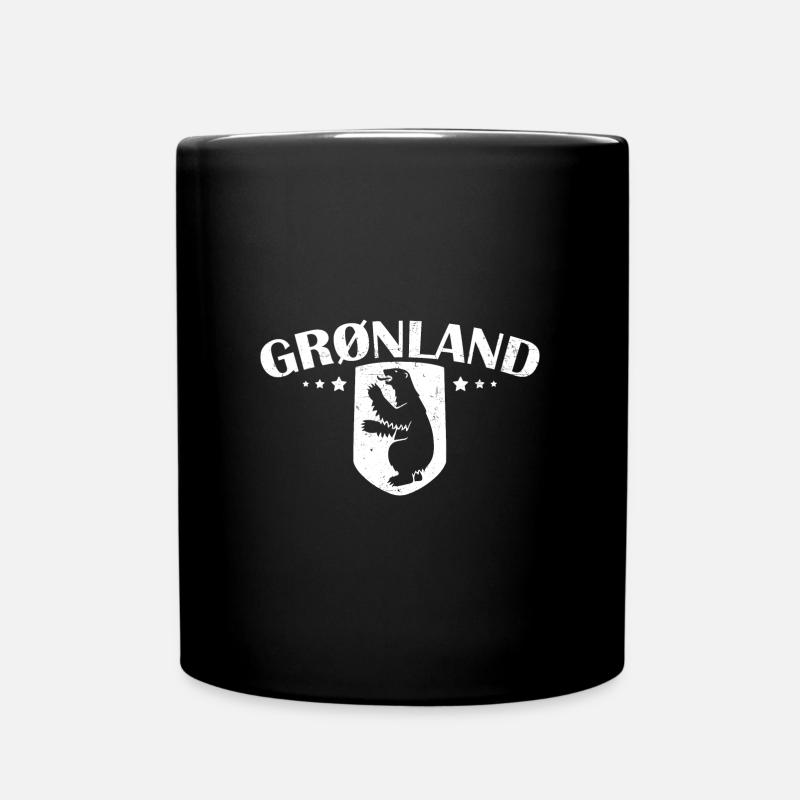 Grönland Tupilaq Kalaallit Nunaat Dänemark - Tasse einfarbig - Schwarz