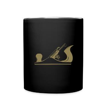 Schreiner Tool Planer Design - Full Colour Mug - black - Front