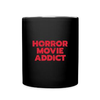 Horror Movie Addict - Horror Movie Fan - Mug uni - noir - Devant