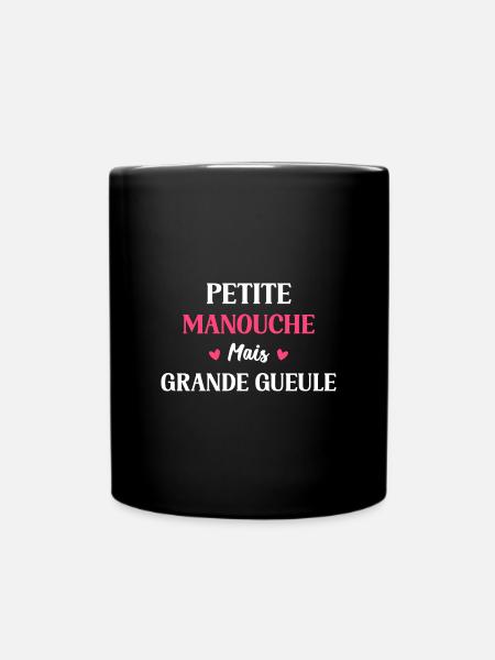 Petite manouche - Mug uni - noir