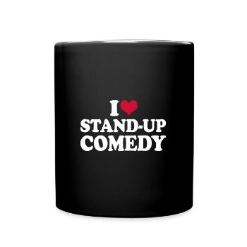 I Love Stand-Up Comedy - Full Colour Mug - black - Front