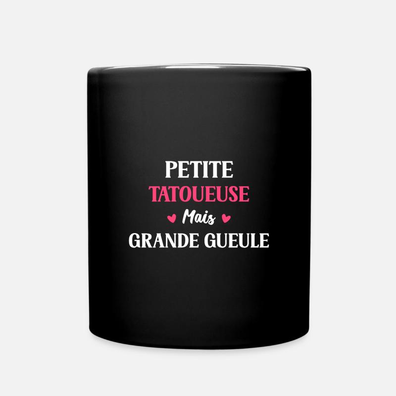 tatoueuse - Mug uni - noir